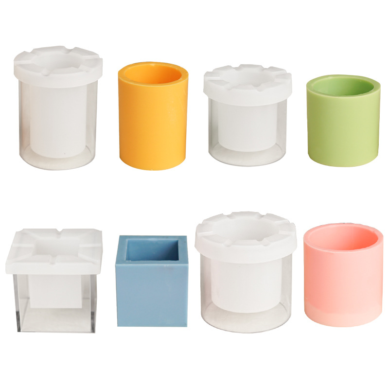 Candle Vessel Supplies - Kavanoz mum kalıp silikon kabak şekilli