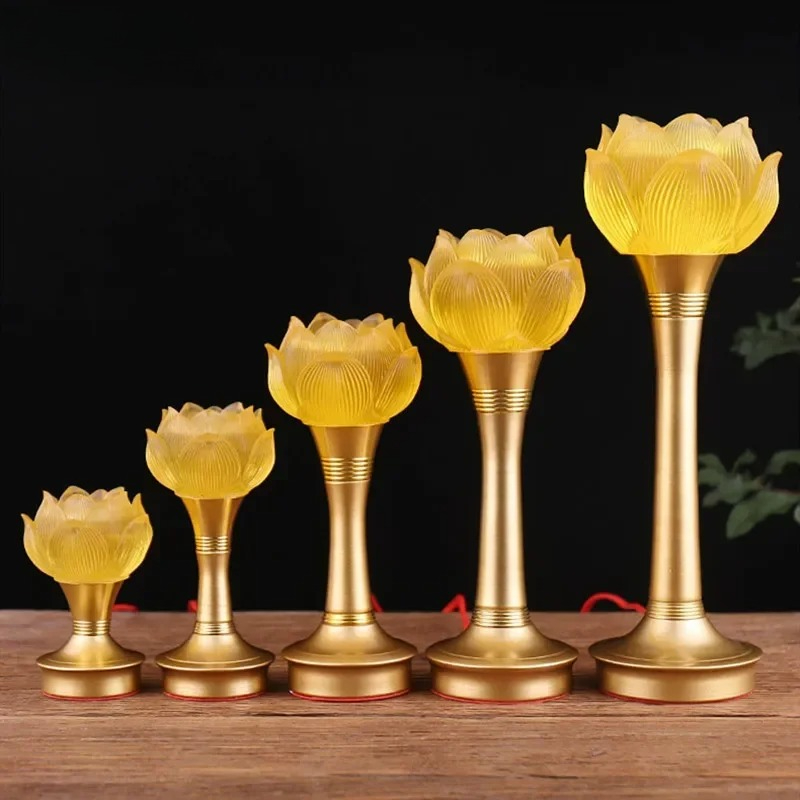 Candle Supplies Europe - 1 adet Çin Liuli Lotus Simüle