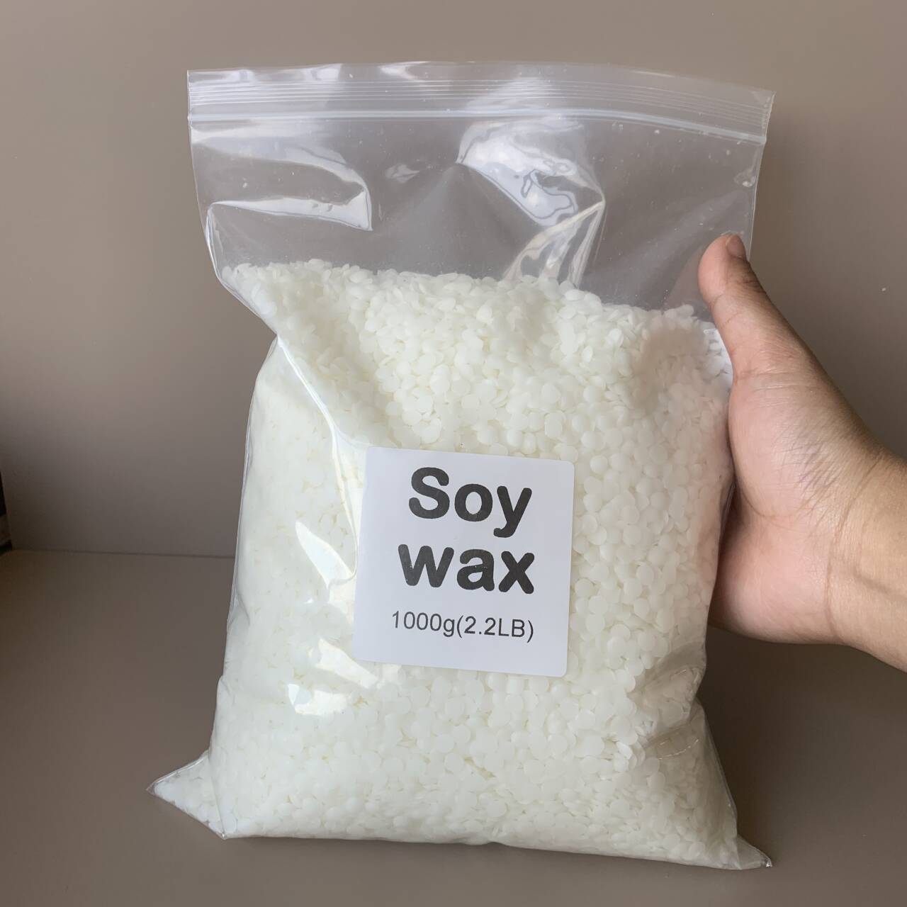 Candle Supplies Bulk - 50g-1000g 100% doğal Soya Balmumu Parafin