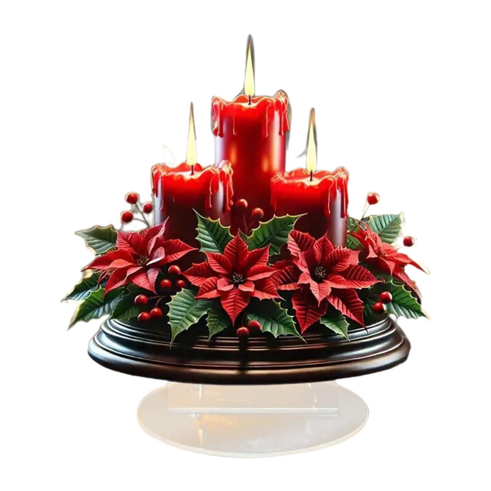 Noel Süsleri Akrilik 2D Düz Ma - Candle Supplies Europe incelemesi ve fiyatı