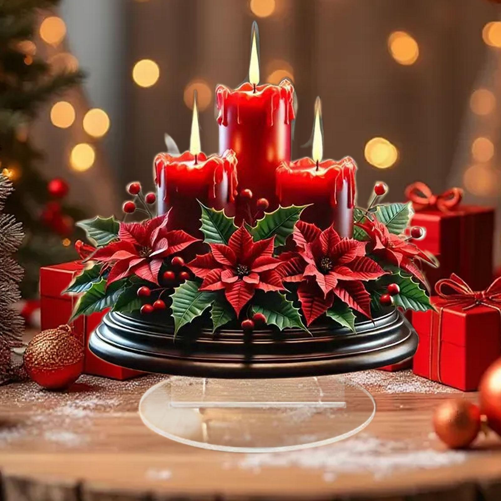 Noel Süsleri Masa Süsü Akrilik - Candle Supplies Europe incelemesi ve fiyatı