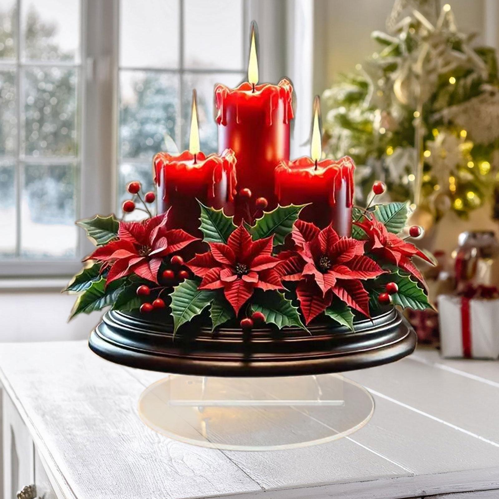 Noel Süsleri Masa Süsü Akrilik - Candle Supplies Europe incelemesi ve fiyatı