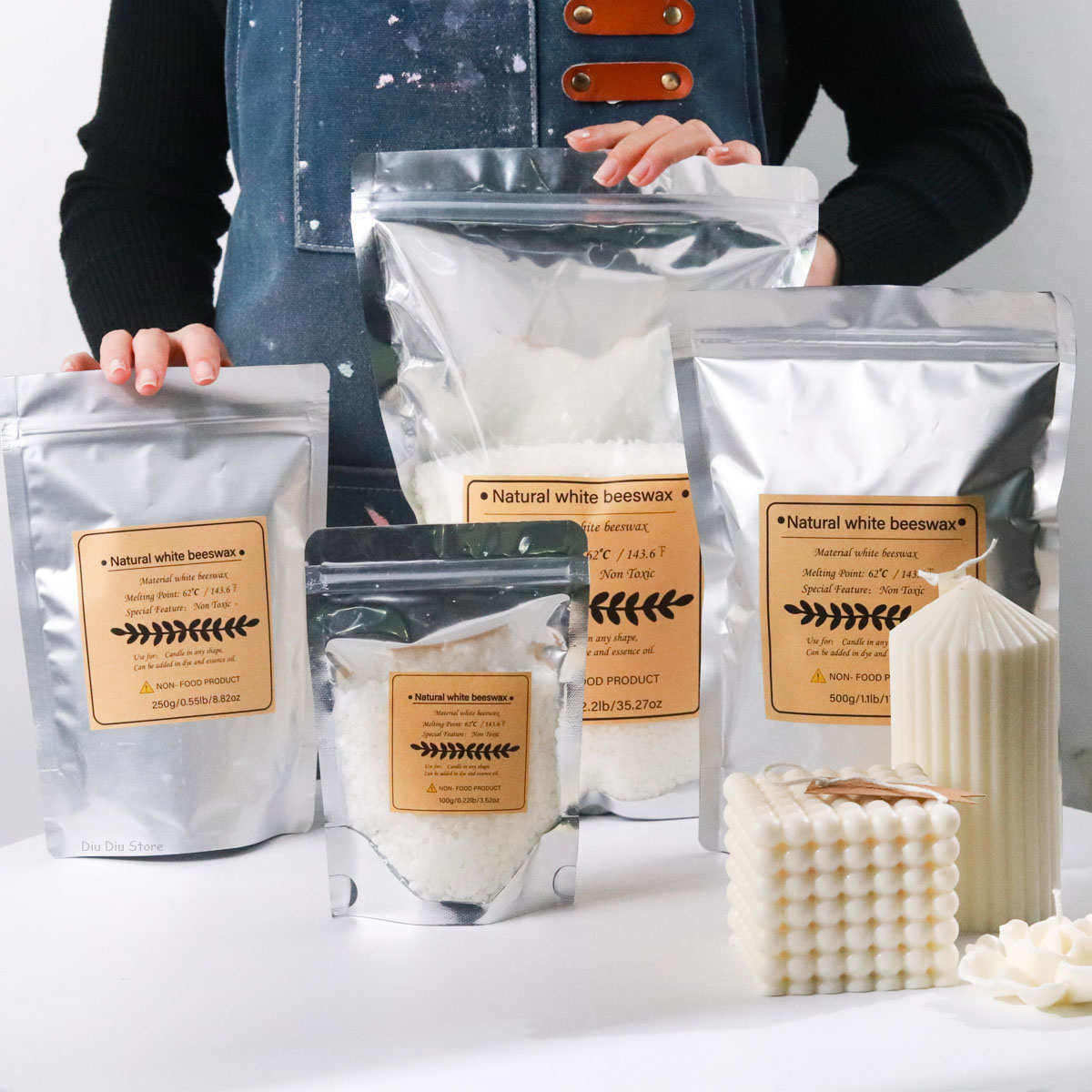 Beyaz Balmumu Saf Doğal Granül - Candle Supplies Bulk incelemesi ve fiyatı