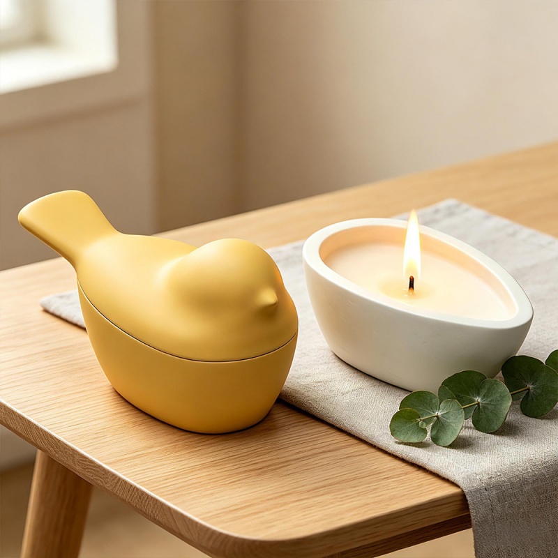 Yaratıcı Kuş Şekli Mum Kavanoz - Candle Vessel Supplies incelemesi ve fiyatı