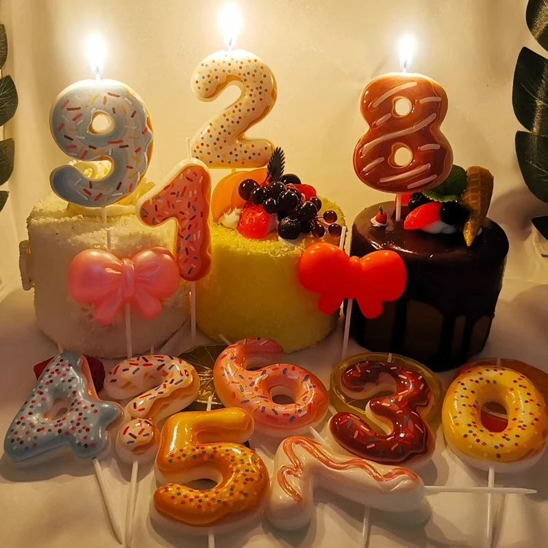 Tatlı Çörek Numarası Mum 0-9 N - Zebra Candle Supplies incelemesi ve fiyatı