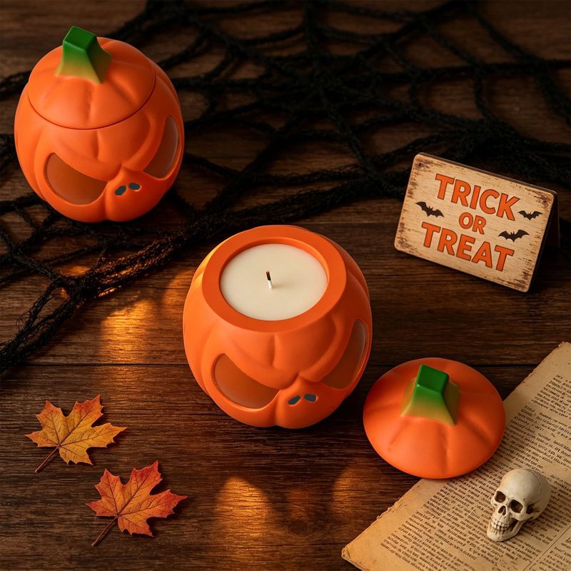 2'li set balkabağı saklama kav - Candle Supplies Jars incelemesi ve fiyatı