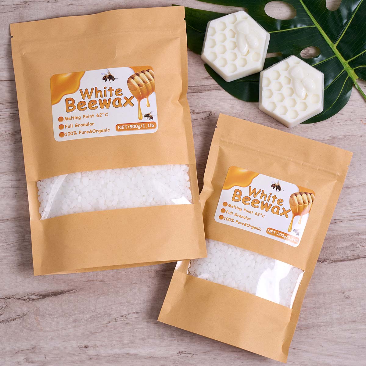 1000g Beyaz Balmumu DIY Mum Ya - Candle Supplies Bulk incelemesi ve fiyatı