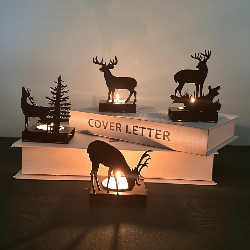 Metal Elk şamdan ev noel kayna - Candle Supplies Europe incelemesi ve fiyatı