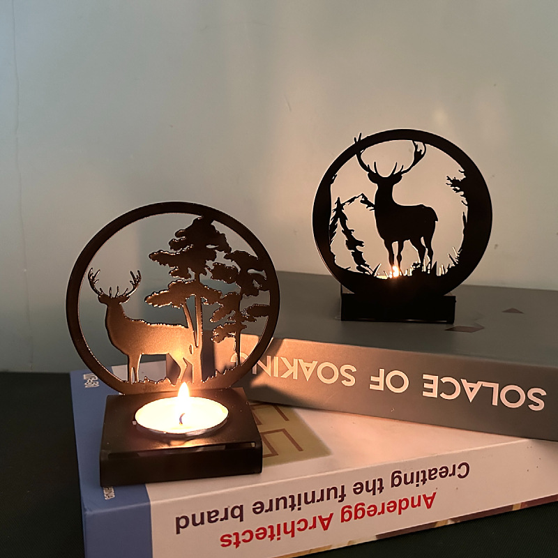 Metal Elk şamdan ev noel kayna - Candle Supplies Europe incelemesi ve fiyatı