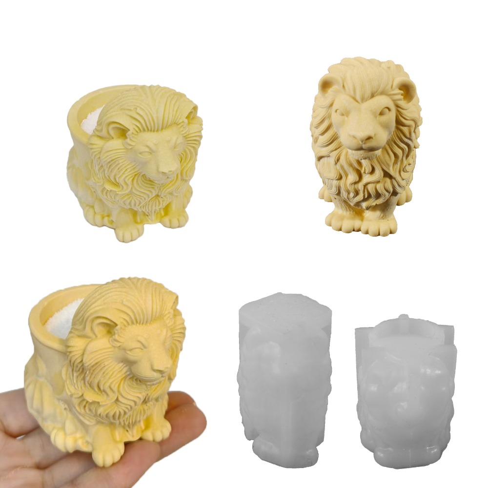 Aslan Pot Silikon Kalıplar El  - Candle Vessel Supplies incelemesi ve fiyatı