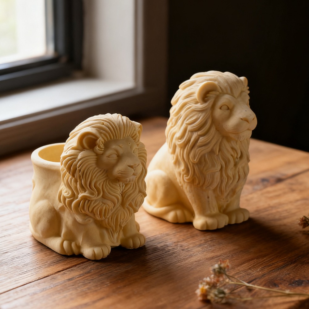 Aslan Pot Silikon Kalıplar El  - Candle Vessel Supplies incelemesi ve fiyatı