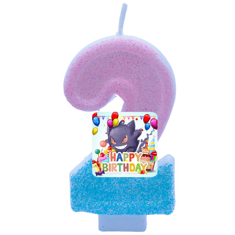 Pokemon Gengar Mumlar Temalı D - Zebra Candle Supplies incelemesi ve fiyatı