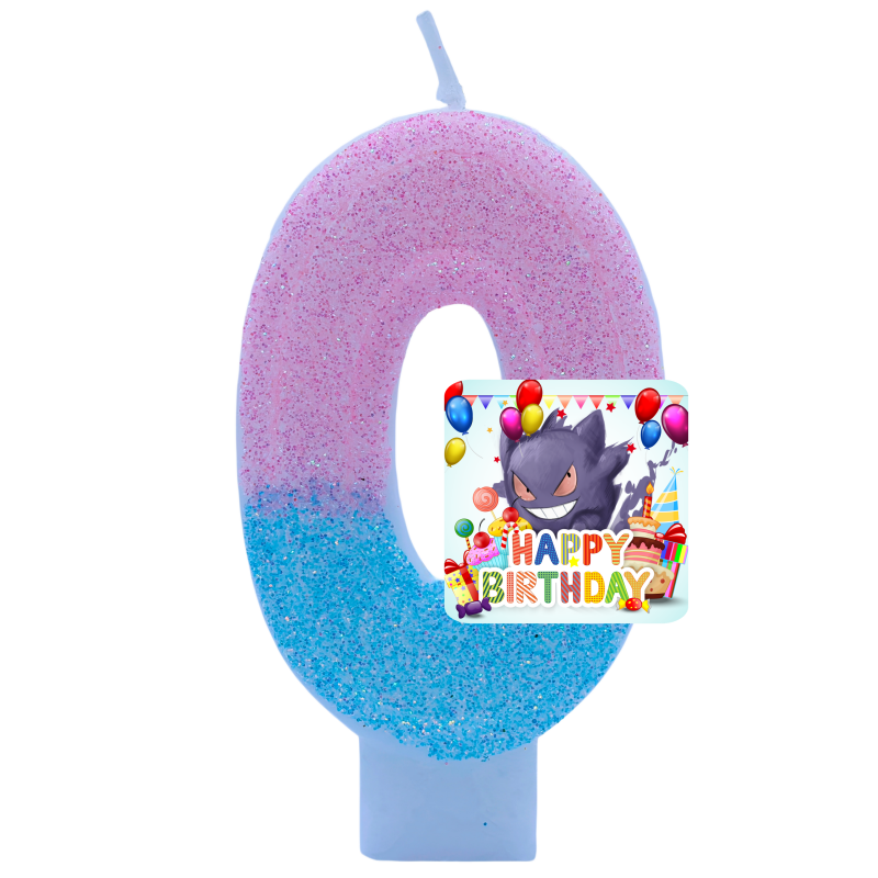 Pokemon Gengar Mumlar Temalı D - Zebra Candle Supplies incelemesi ve fiyatı