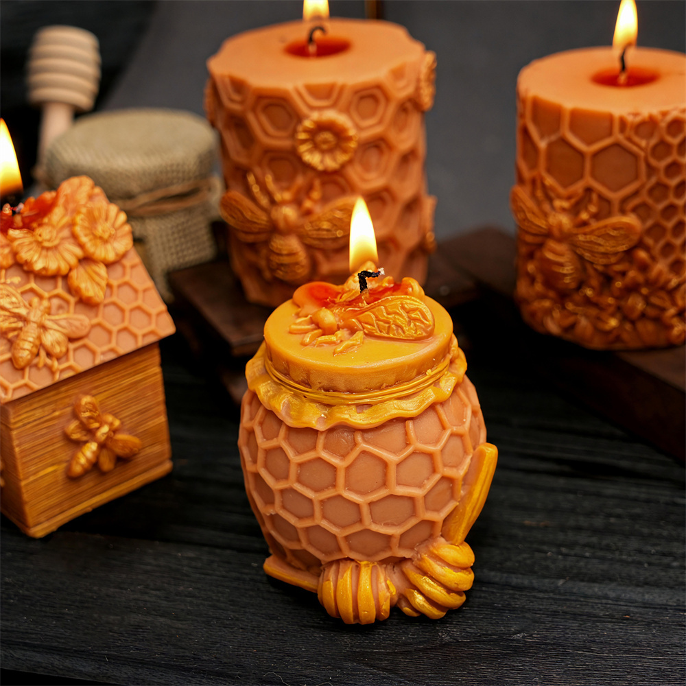 Bal Peteği Şeklinde Mum Kalıbı - Candle Supplies Jars incelemesi ve fiyatı