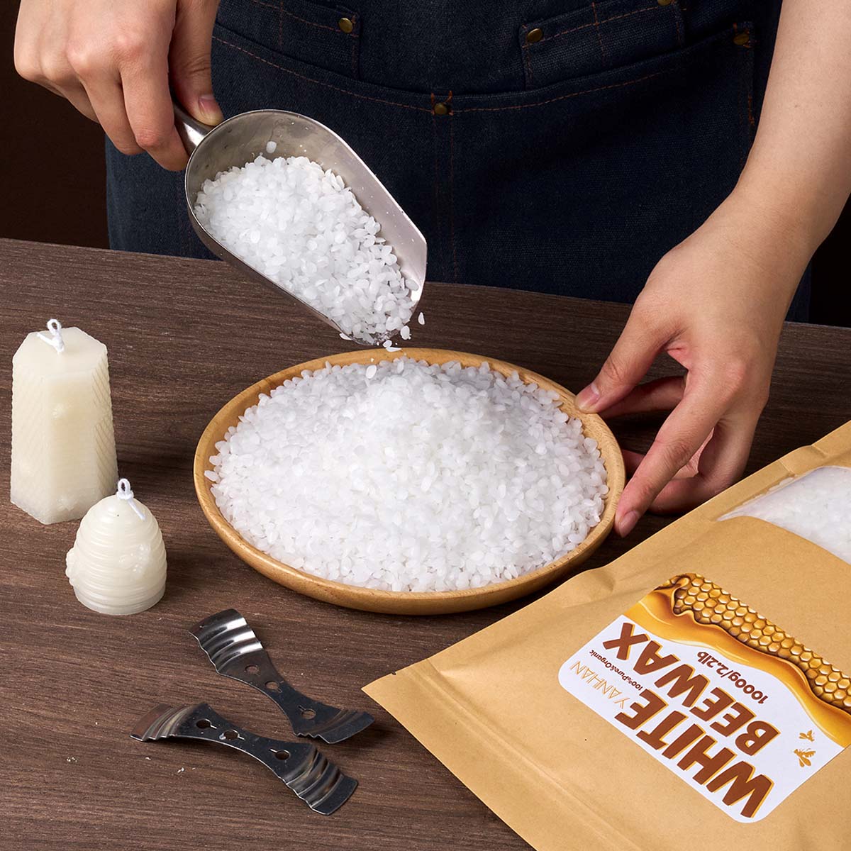 1000g Saf Doğal Granül Beyaz S - Candle Supplies Bulk incelemesi ve fiyatı