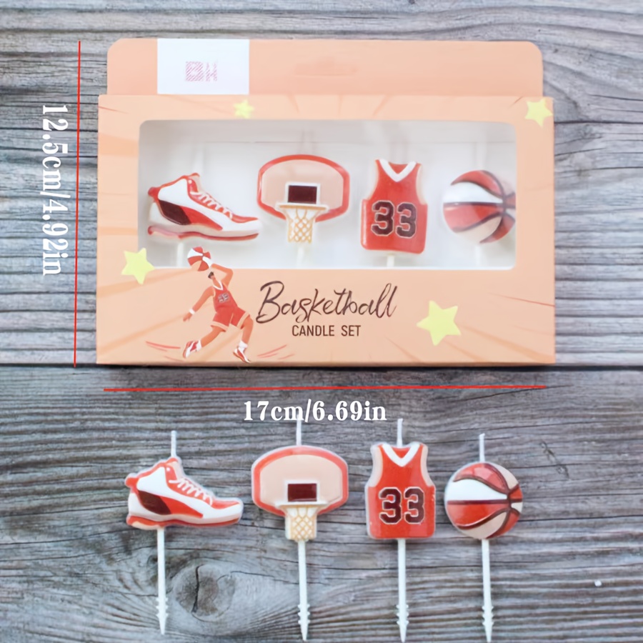 4'lü Paket Yaratıcı Basketbol  - Candle Supplies Bulk incelemesi ve fiyatı