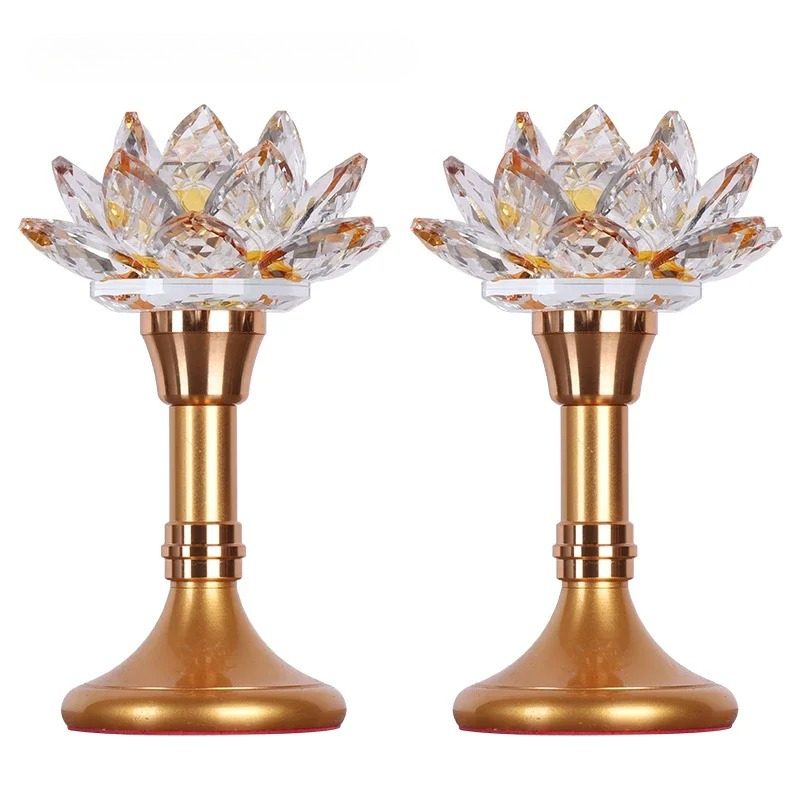 Renkli Cam Lotus Simülasyonlu  - Candle Supplies Europe incelemesi ve fiyatı