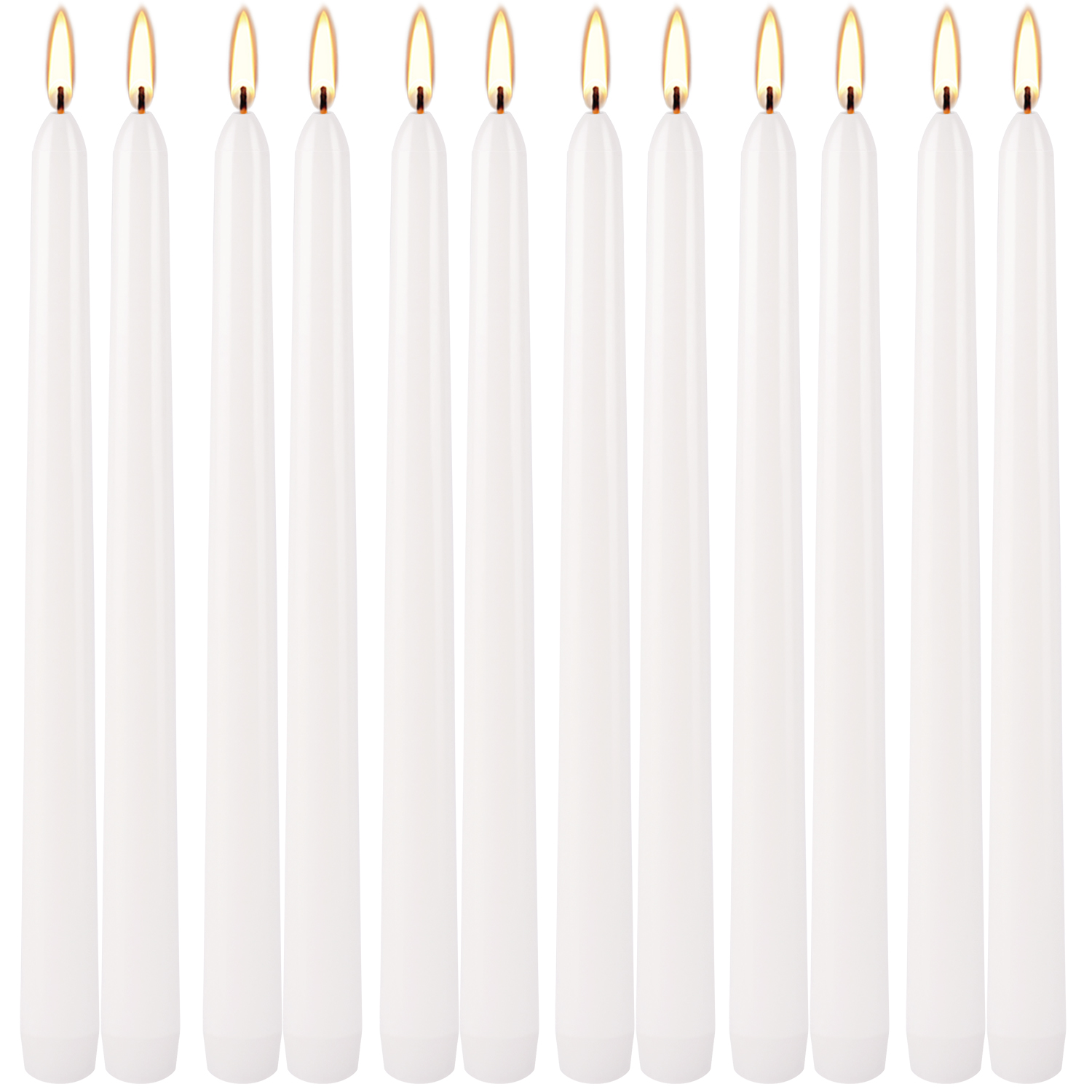12'li Paket 10 inç Beyaz Çubuk - Candle Supplies Bulk incelemesi ve fiyatı