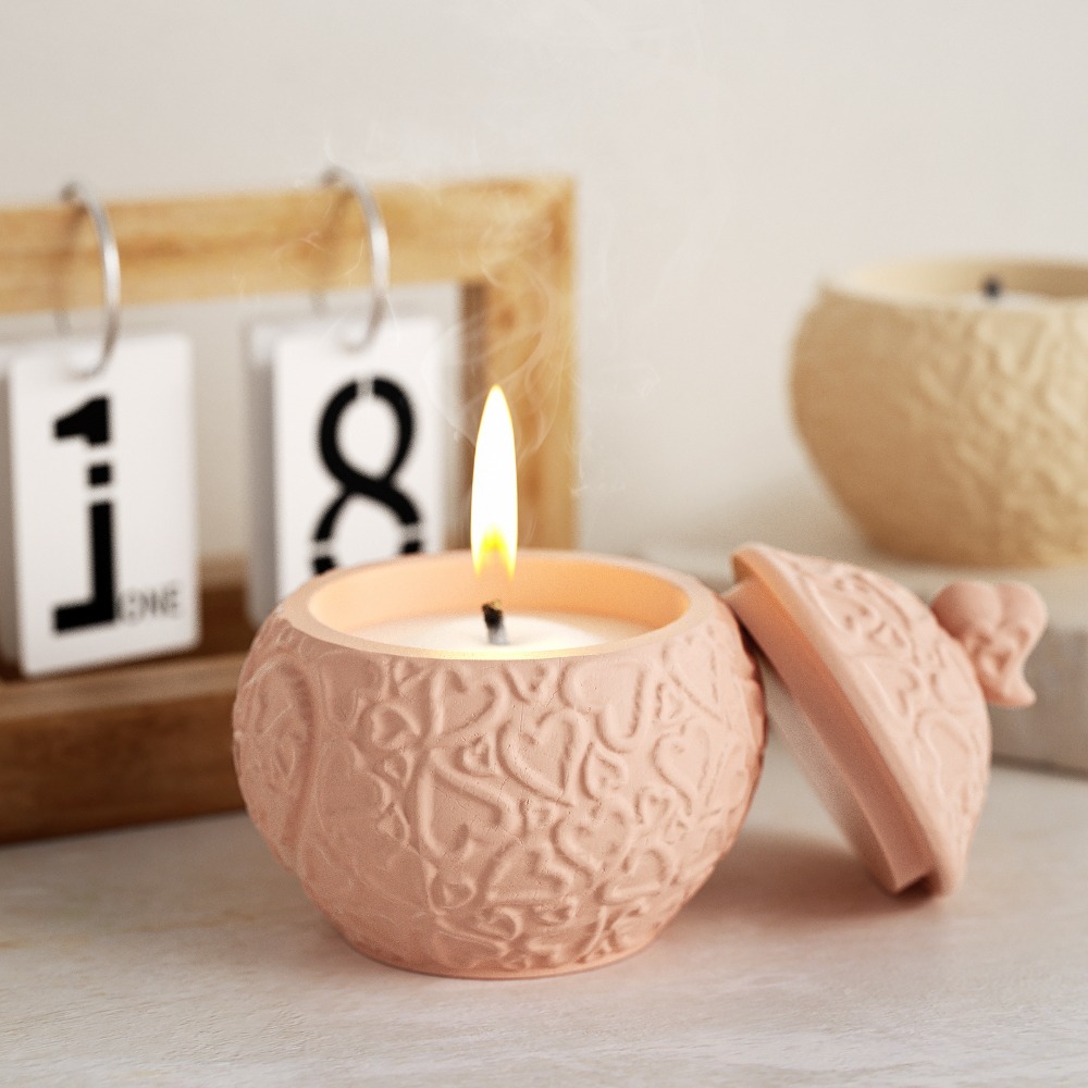 Çiçek Kabartmalı saklama kutus - Candle Vessel Supplies incelemesi ve fiyatı